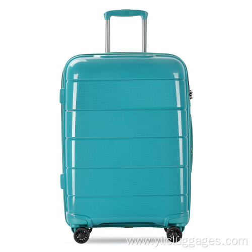 New design PP material hard shell business luggage